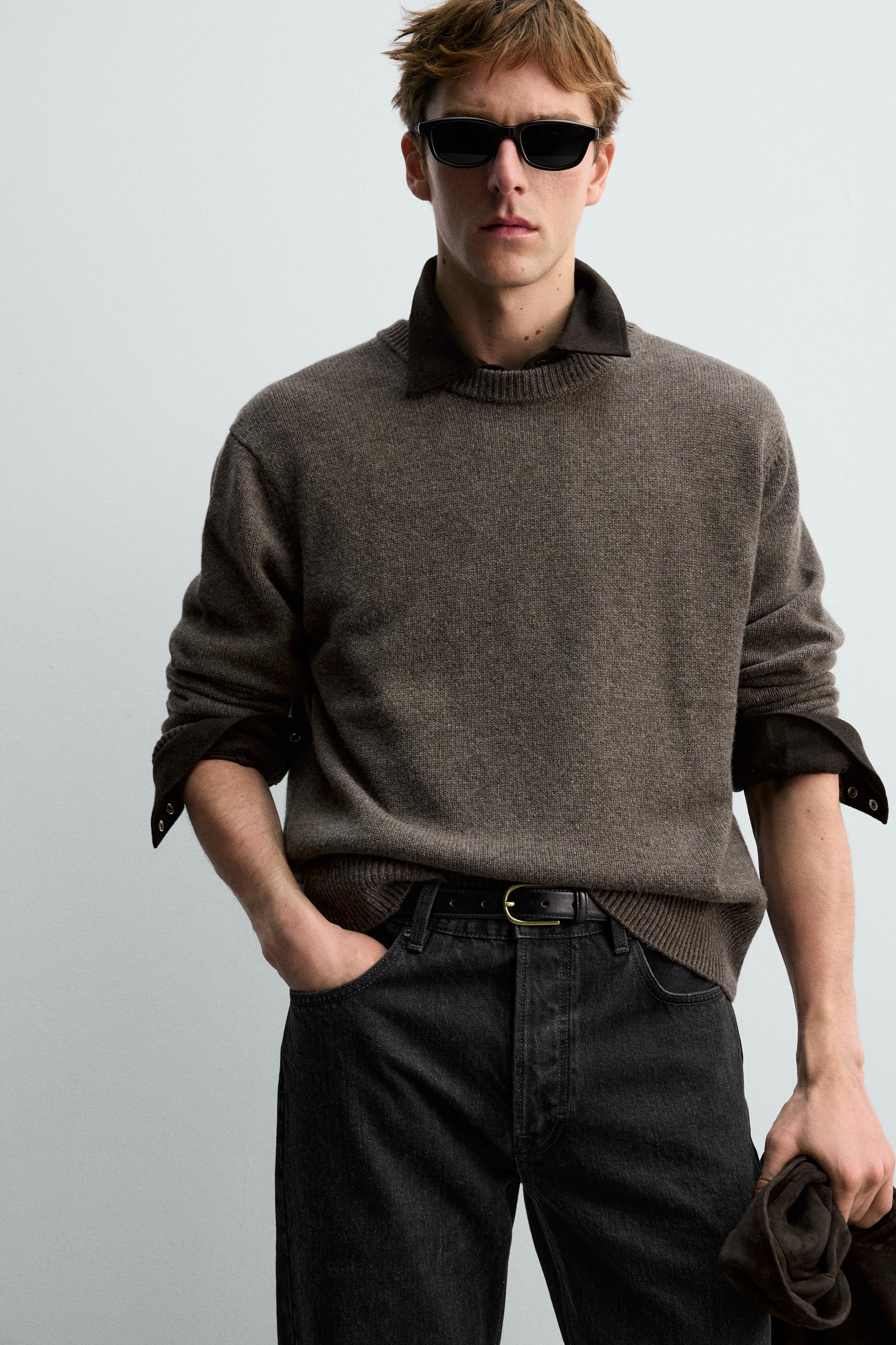 WOOL - CASHMERE JUMPER AARON LEVINE X ZARA